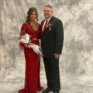 Ashley Lauren Size 8 Red Prom Dress